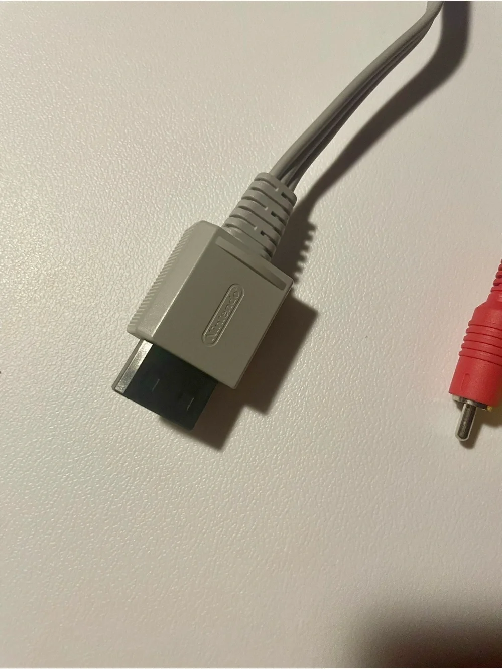 Original Nintendo Wii AV Cable RVL-009 Video Audio Cord OEM TESTED WORKING